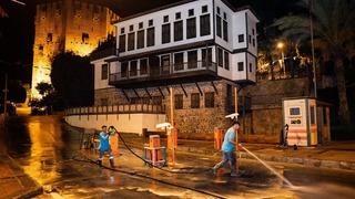 Alanya'da bayram öncesi kapsamlı temizlik seferberliği