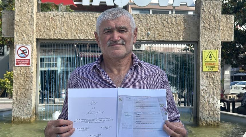 41 yıl Almanya'da çalıştı, oğlunun düğününe gidemiyor: Schengen vizesi için yardım bekliyor