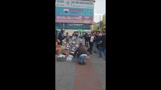 İstanbul - Çekmeköy’de seyyar satıcı zabıtaya bıçak çekti, polis müdahale etti