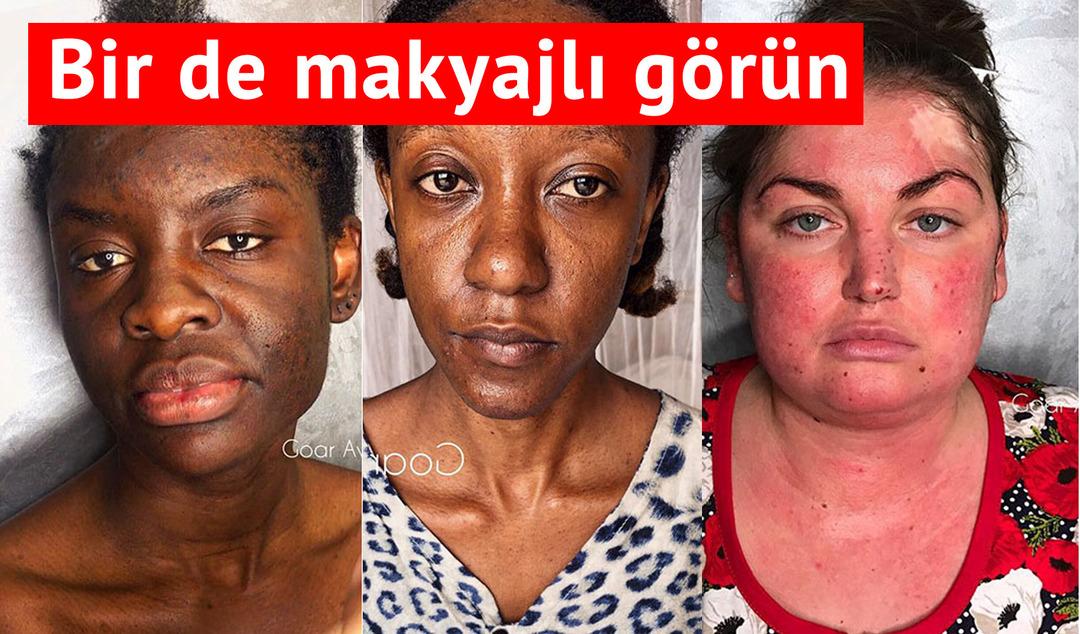 Makyajın g&uuml;c&uuml;ne inanamayacak, şaşkına d&ouml;neceksiniz