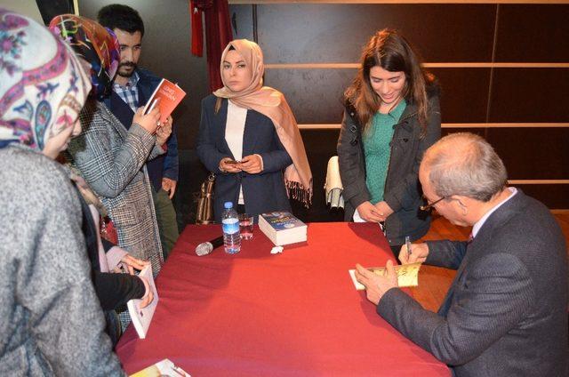 Halit Eruğrul Sason’da öğretmenlere konferans verdi