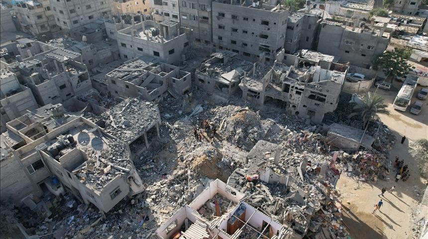 İsrail, Filistinlilerin terk etmek zorunda kaldığı evleri hedef alıyor