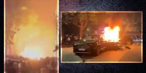 Tarihi zafer sonrası Paris sokakları savaş alanına döndü