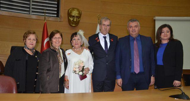 Yarım asırlık aşk, nikah masasına taşındı