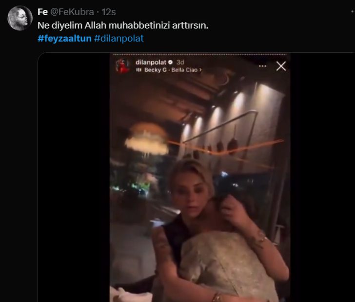 Dilan Polat'ı yerden yere vurmuştu! Feyza Altun ve Dilan Polat kavuşması sosyal medyayı salladı G2