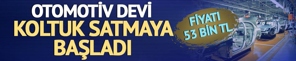 Otomotiv devi koltuk satmaya başladı! Fiyatı 53 bin TL