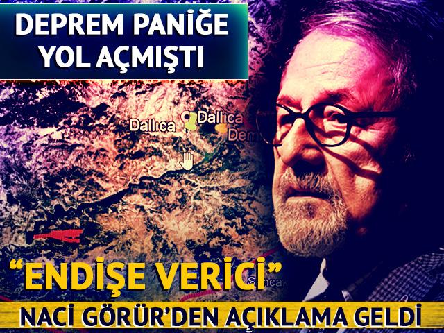 Naci Görür'den Bingöl depremi açıklaması! "Konum itibarıyla endişe verici"