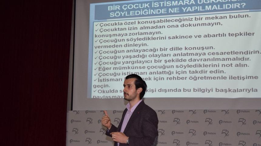 Aliağa&rsquo;da &rsquo;İstismar ve &Ouml;nlemleri&rsquo; konulu seminer