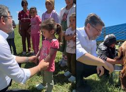 Yer: Muş! Alın teriyle üretim yapan kadınlarla bir araya gelen onlarla süt sağan Tarım ve Orman Bakanı İbrahim Yumaklı mesajı verdi: “Buradan Türkiye’ye hatırlatıyoruz”