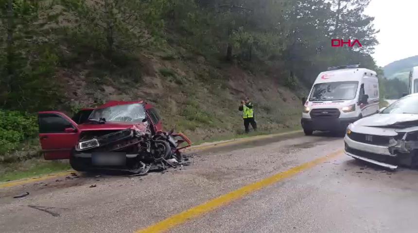 Karabük'te feci kaza! 8 yaralı