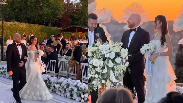 Çocuklar Duymasın'ın Havuç'u Furkan Kızılay dünyaevine girdi! İşte düğünden ilk kareler