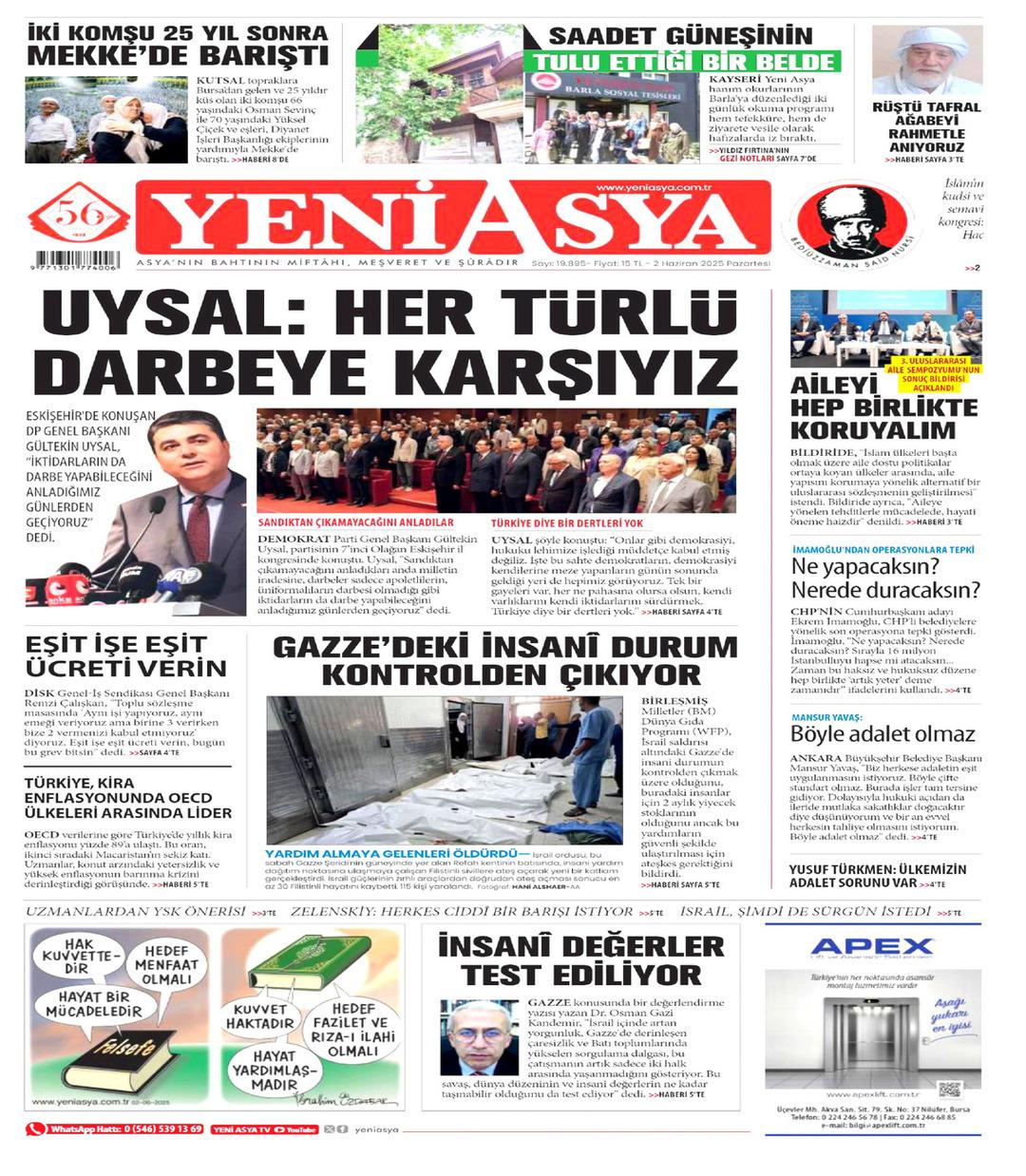 Yeni Asya Gazetesi