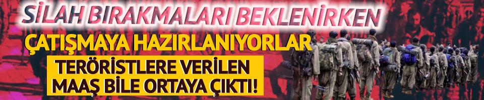 'Sadece oyalıyorlar' Silah bırakmaları beklenirken terör örgütü çatışmaya hazırlanıyor! Katılanlara verdikleri maaş bile ortaya çıktı