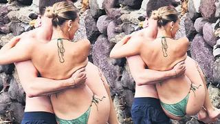 Melisa Döngel yeni sevgilisiyle Bodrum'da! Sevgilisi kucağına alarak yardım etti