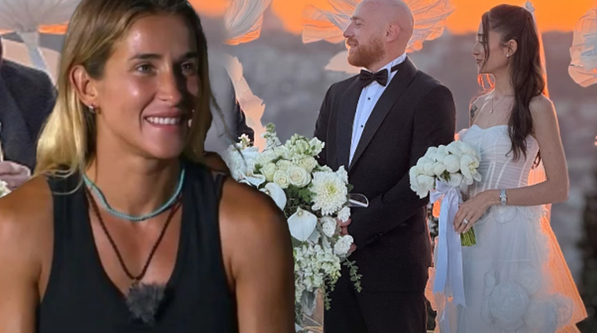 Seda Ocak hamile mi? Furkan Kızılay'ın düğüne gitti! Kıyafetinin azizliğine uğradı... 