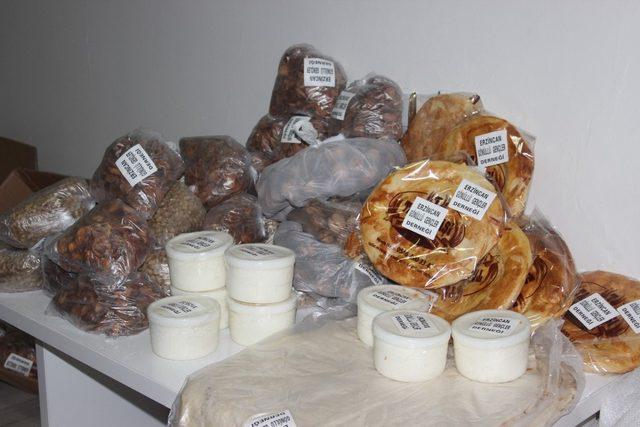 Erzincan&rsquo;ın y&ouml;resel &uuml;r&uuml;nleri Mehmet&ccedil;iğe g&ouml;nderildi 1