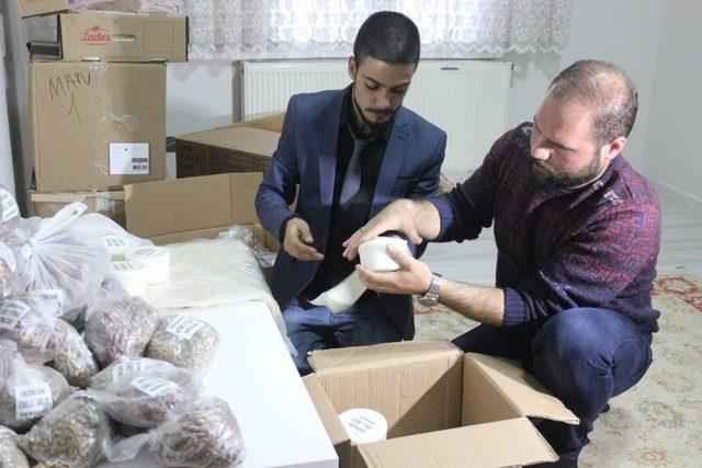 Erzincan&rsquo;ın y&ouml;resel &uuml;r&uuml;nleri Mehmet&ccedil;iğe g&ouml;nderildi 3