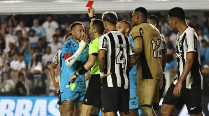 Yok artık Neymar! Bunu da yaptı... Attığı gol iptal edildi, kırmızı kartla oyundan atıldı