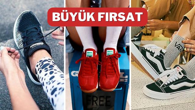 Skechers, Puma, Vans... Spor ayakkabılarda fiyatlar yarıya düştü