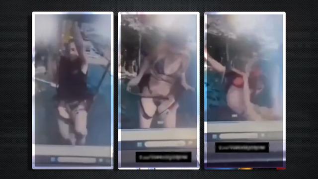 Tam 45 metreden aşağıya uçtu! Fenomenin feci ölümü kameraya böyle yansıdı...