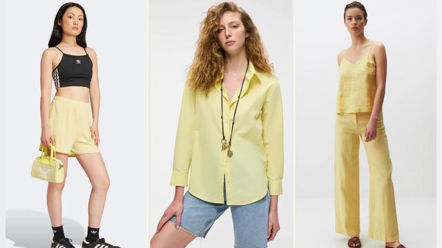 Yazın en iddialı rengiyle tanışın! İşte Butter Yellow stil önerileri