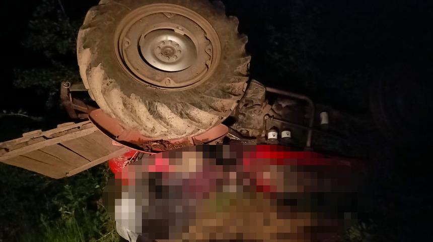 Sivas'ta kahreden kaza! Dünden beri ikisinden de haber alınamıyordu: Yaşlı çiftin cesetleri traktörün altında bulundu