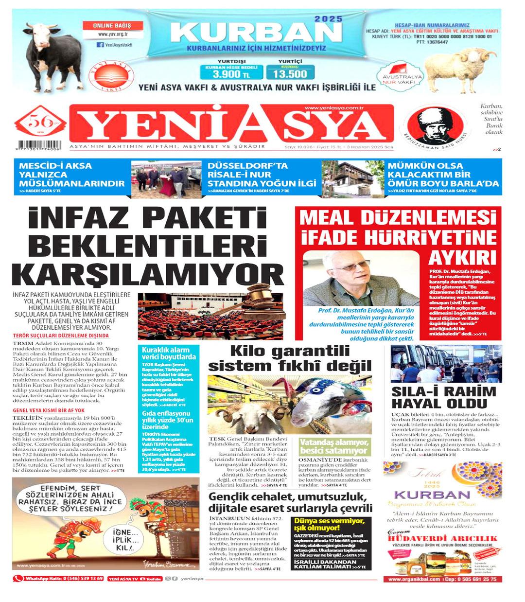 Yeni Asya Gazetesi