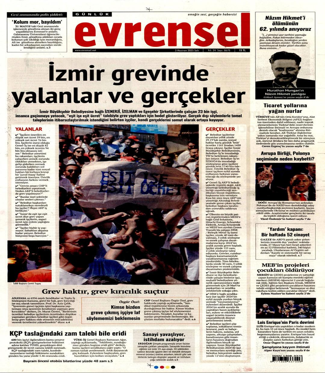 Evrensel Gazetesi