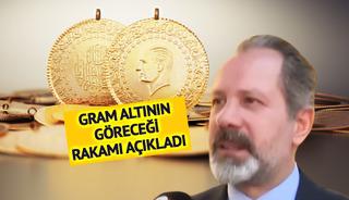 'Gram altında asıl hedef' diyerek rakam verdi!