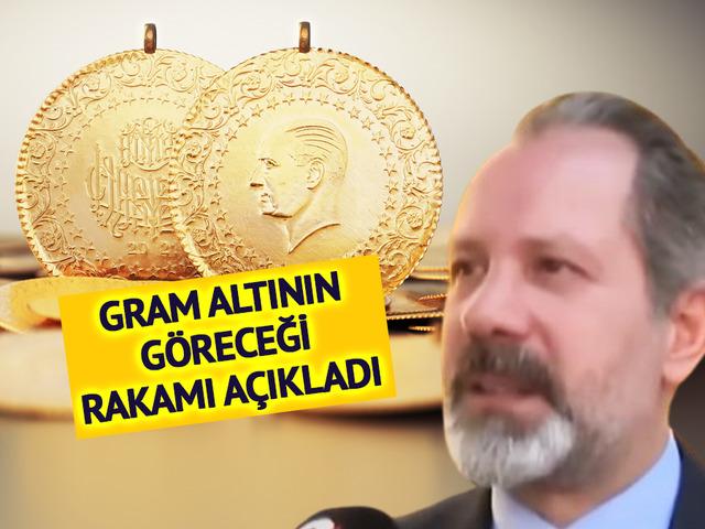 'Gram altında asıl hedef' diyerek rakam verdi!