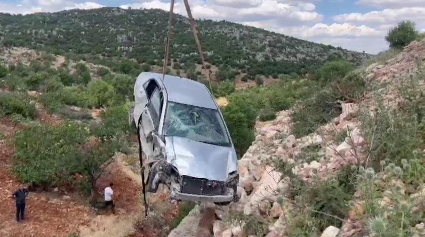 Adıyaman'da 'şarampol' kazası: 1 yaralı