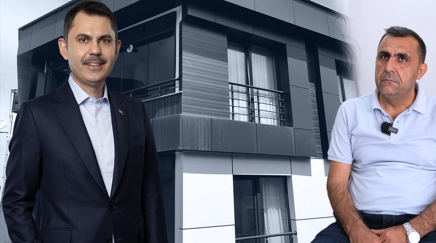 Bakan Kurum "Yüzyılın projesi" deyip görüntüleri paylaşarak çağrı yaptı: "İlk adım sizden Yarısı Bizden"