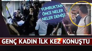 Genç kadına başörtüsünü kastederek hakaret etmiş! Marmaray'daki darp olayında yeni görüntü: 20 yaşındaki kız ya sabır ya selamet çekiyor