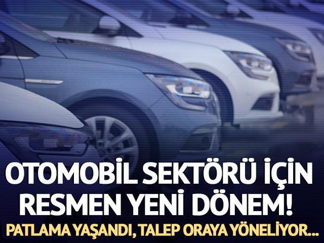 Türkiye'de otomobil sektörü için resmen yeni dönem!