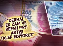 Memur sendikalarından art arda çağrı! Toplu sözleşmeyi işaret ettiler: "Derhal ek zam ve refah payı artışı talep ediyoruz"