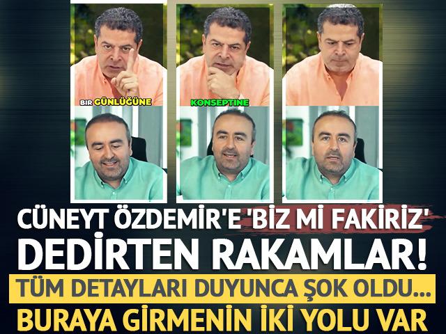 Cüneyt Özdemir'e 'Biz mi fakiriz' dedirten rakamlar!