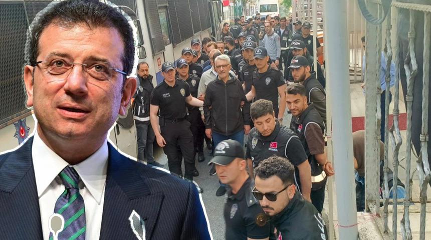 "Yarına kalır ama yanınıza kalmaz" diyerek tepki gösterdi! Ekrem İmamoğlu'ndan 'gözaltı fotoğrafı' eleştirisi: "Savaş suçlusu gibi dizip..."
