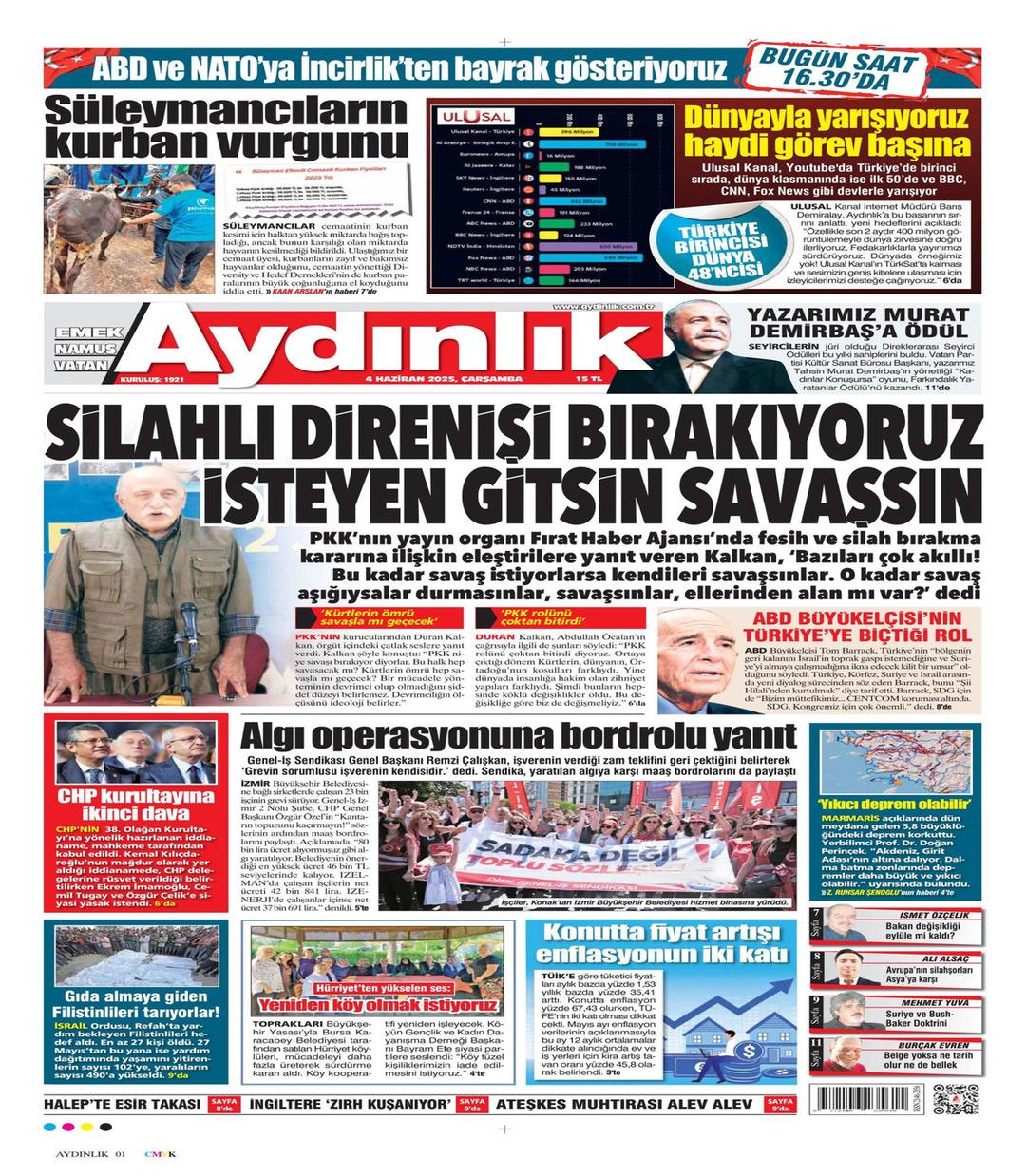 Aydınlık Gazetesi