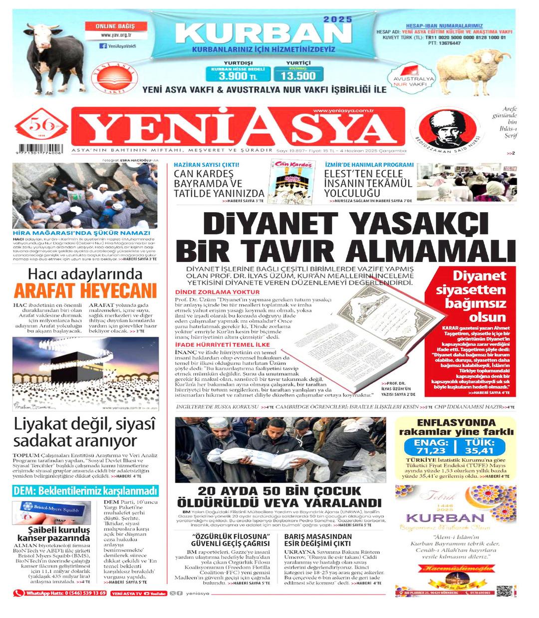 Yeni Asya Gazetesi