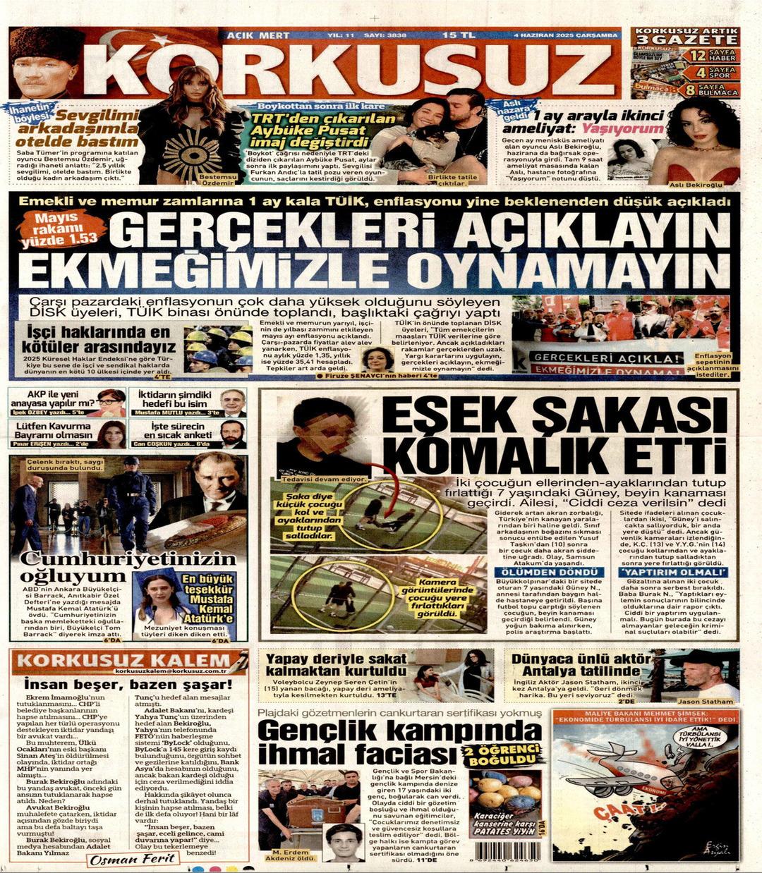 Korkusuz Gazetesi