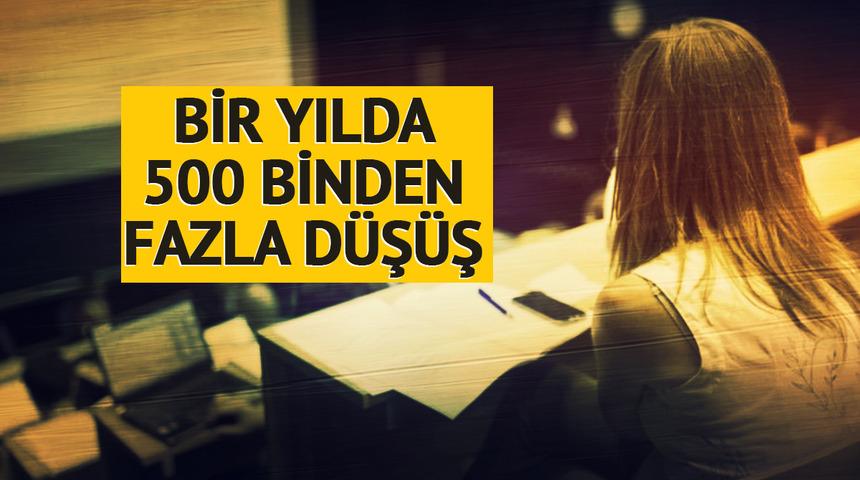 Bir yılda 500 binden fazla düştü! Gençlerin tercihi değişiyor: Ana sebebi yine ekonomik