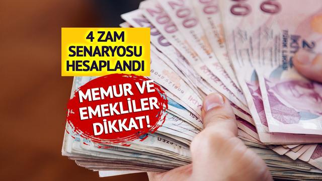 SSK'lısı, Bağkur'lusu... Memur ve emekli zammında 4 farklı senaryo! Milyonların alacağı maaşı etkileyecek