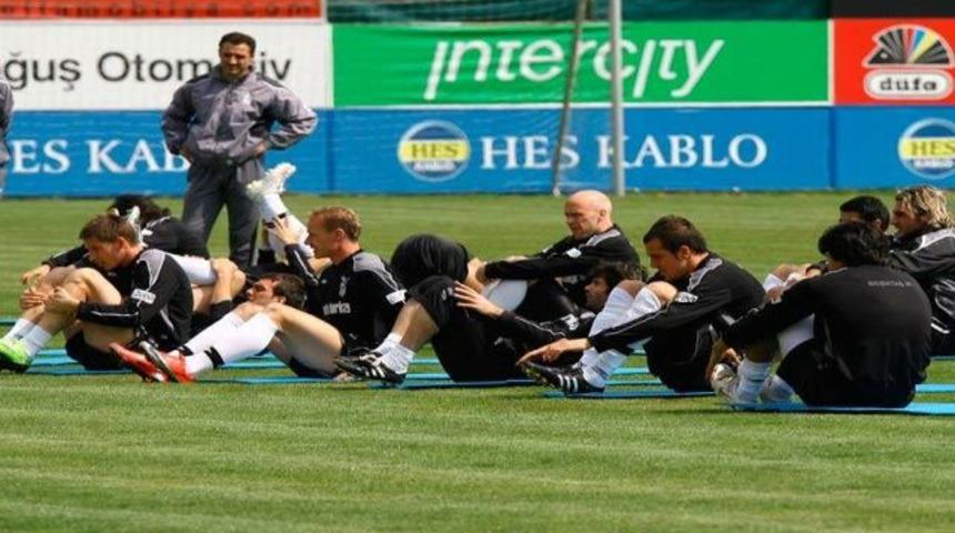 G&ouml;khan Zan antrenmanı yarıda bıraktı