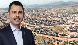 Bakan Kurum, Adıyaman İndere'de yapımı tamamlanan konutların görüntülerini paylaştı