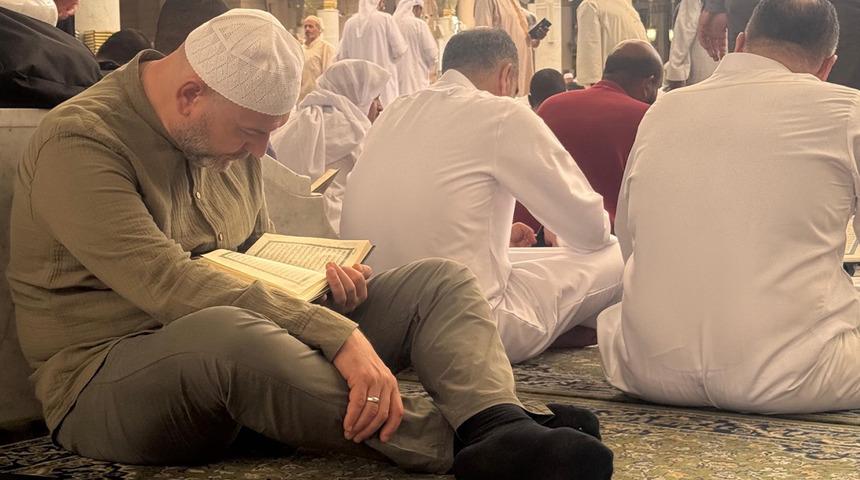 Süleyman Soylu hac ziyareti için Suudi Arabistan'da... Fotoğrafları paylaşıldı