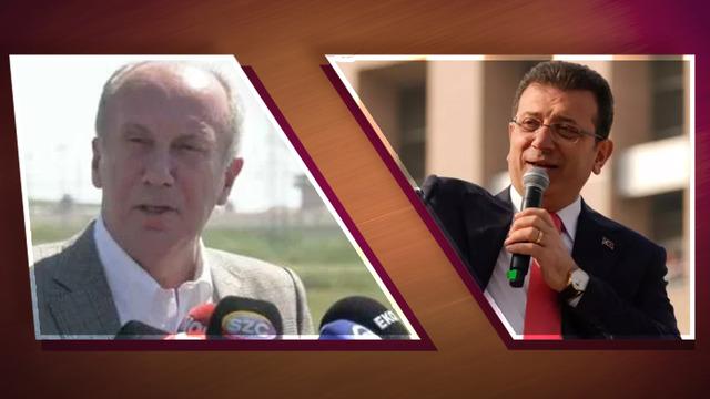 Muharrem İnce, Ekrem İmamoğlu'nu ziyaret etti! İmamoğlu'nun yazdığı notu kameralara gösterdi