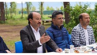 Rektör Çakmak idari personel ile bir araya geldi