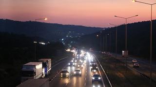 Tatilciler yola çıktı! Bolu'da trafik yoğunluğu
