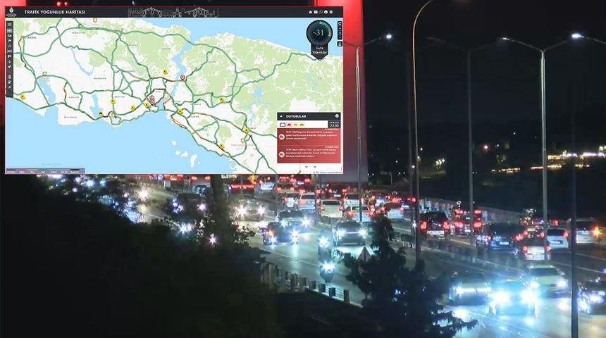 Kurban Bayramı trafiği başladı! Vatandaşlar İstanbul'un çıkış noktalarına akın ediyor