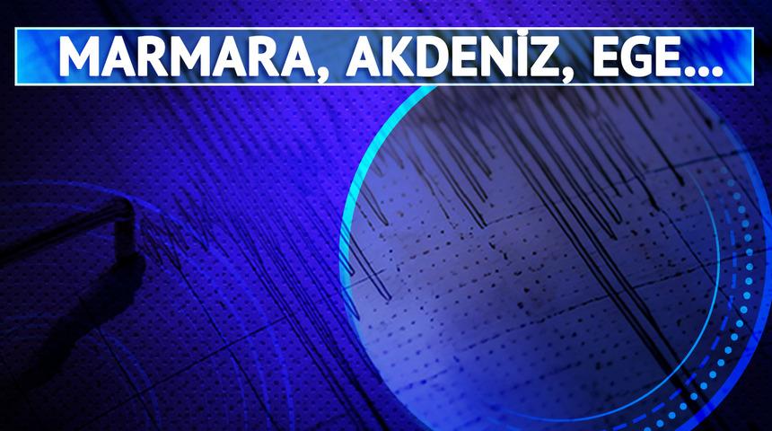 Son dakika | Önce Akdeniz, sonra Ege: Çanakkale açıklarında deprem! Antalya ve İstanbul da saatler önce sallandı